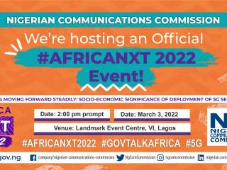 Press Statement: AfricaNXT Confab Objective Aligns with NCC’s Vision of Technology-Driven 