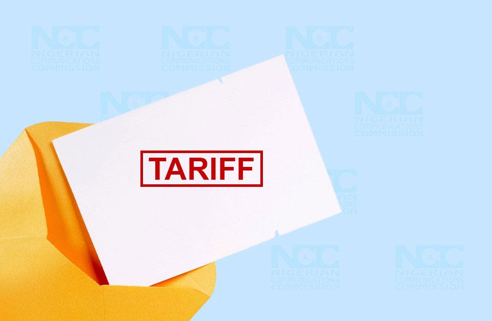 Press Release : NCC Directs Telcos on Tariffs Transparency